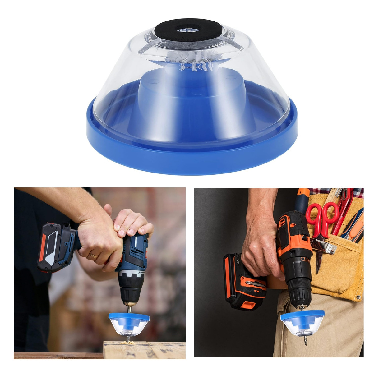 Recolector de Polvo para Taladro 4-10mm